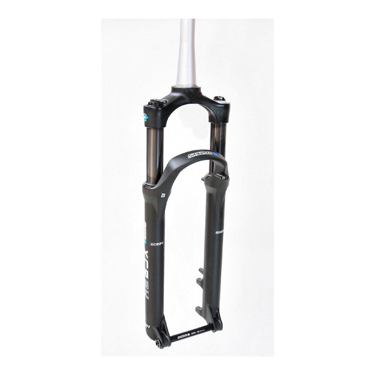 SF25-XCR9+34-2CR-0-M-T-15AH2 - XCR34 2CR 29" BOOST skok 100 TAPERED AIR dysk reg.twardości, reg.odbicia, oś 15x110mm, mat