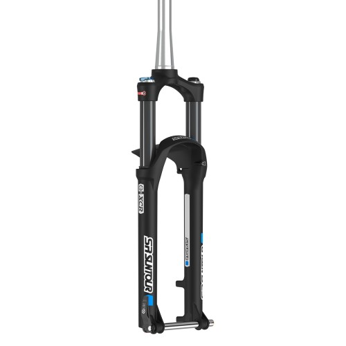 SF8-XCR9+LO-C-0-M-T-Q15 - XCR34 LO BOOST 29" skok 100mm TAPERED 25cm sprężyna, dysk, blok. na goleni, oś 15x110, mat