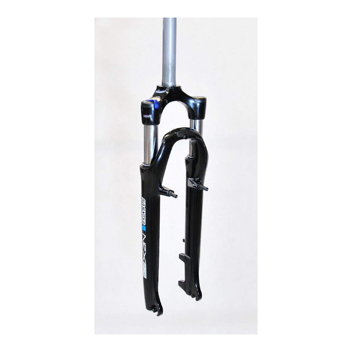 SF9-NEX-E25-N-P-L - NEX E25 28"skok 63mm 1-1/8" 25cm AHEAD blok.na goleni, piwoty+dysk, sprężyna