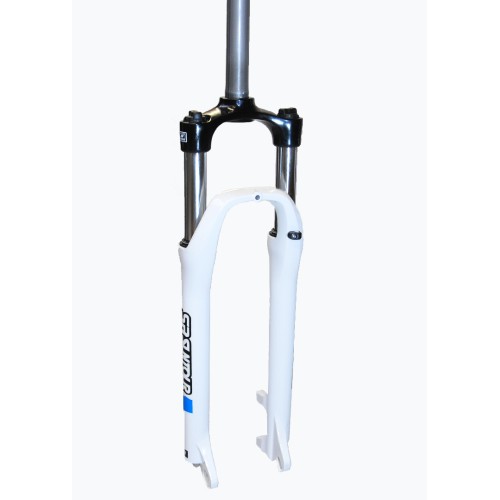 SF8-XCE7-D-W - XCE 27,5" skok 100mm 1-1/8"25cm AHEAD dysk, sprężyna, biały