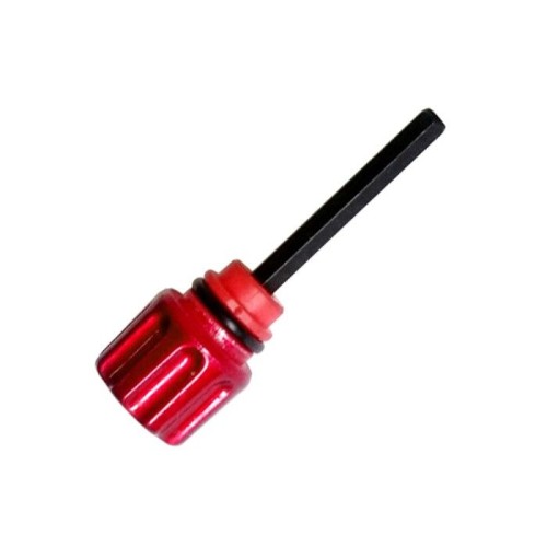 SRFKA-004-40 - Pokrętło regulacji odbicia dół czarwone XCM LOR , X1 RLR, X1 LOR ( dłuższy trzpień )