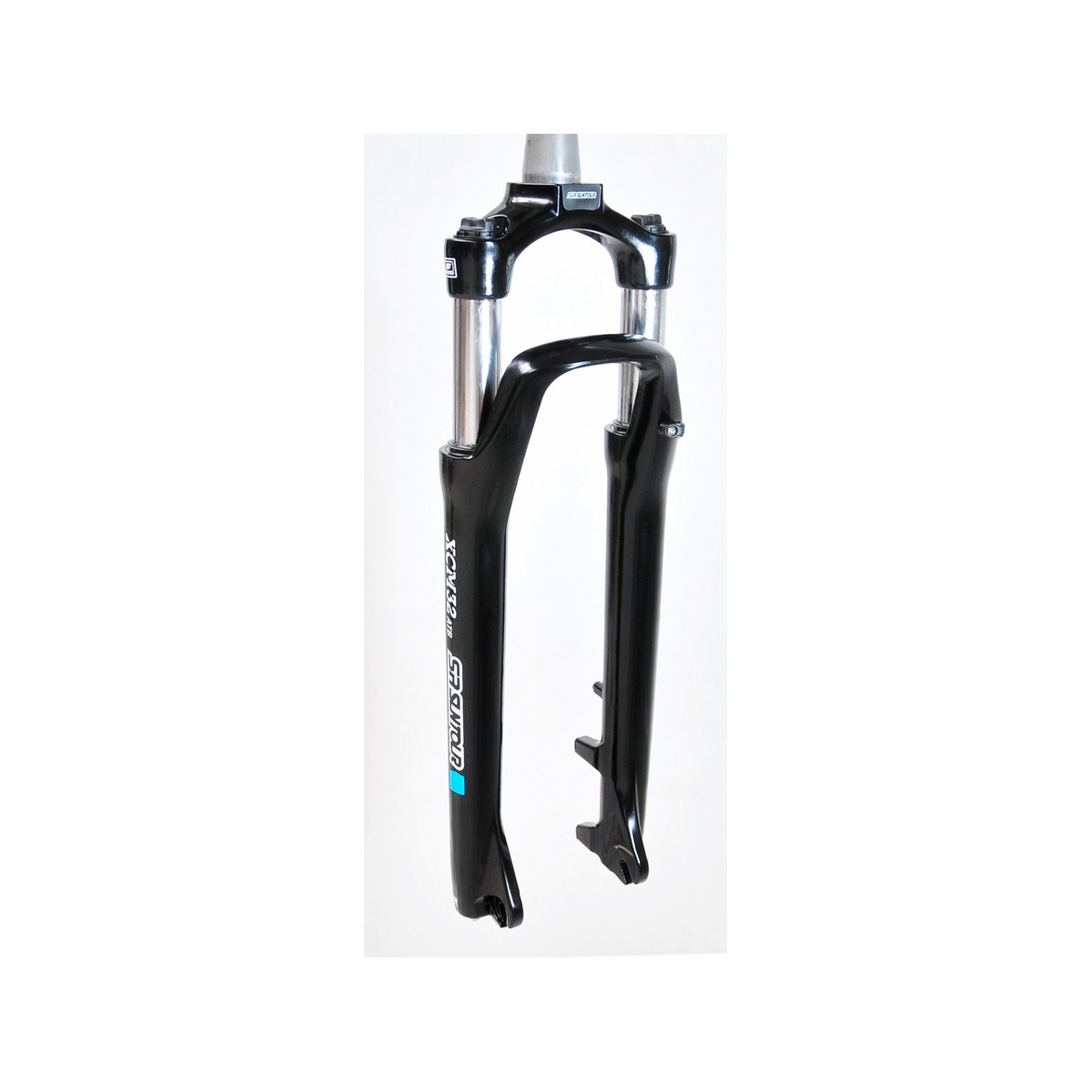 SF21-XCM7-32-ATB-L-T - XCM 27"golenie 32mm skok 80mm TAPERED 25cm sprężyna, dysk, oś 9mm