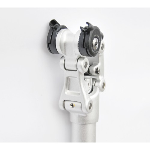SRSP25-NCX-B316-S - Wspornik siodła SUNTOUR NCX alu 31.6x400mm, sprężyna średnia, srebrny