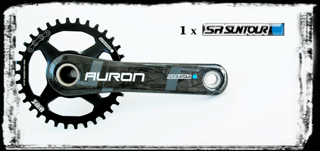 1 x SR Suntour! Nowe jednorzędowe mechanizmy korbowe – Auron, Aion, Zeron