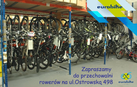 Oddaj rower na Ostrowską a będzie pod najlepszą troską!