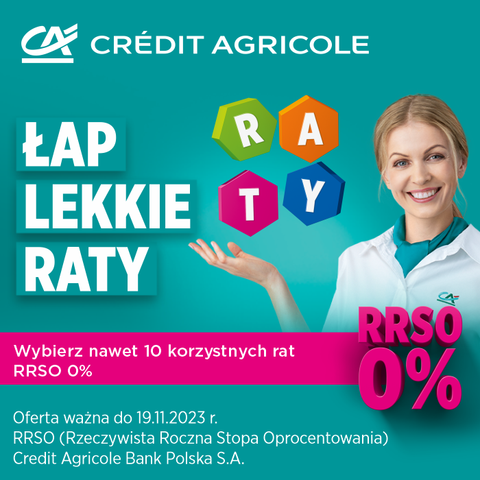 Raty 0% z Credit Agricole w Eurobike