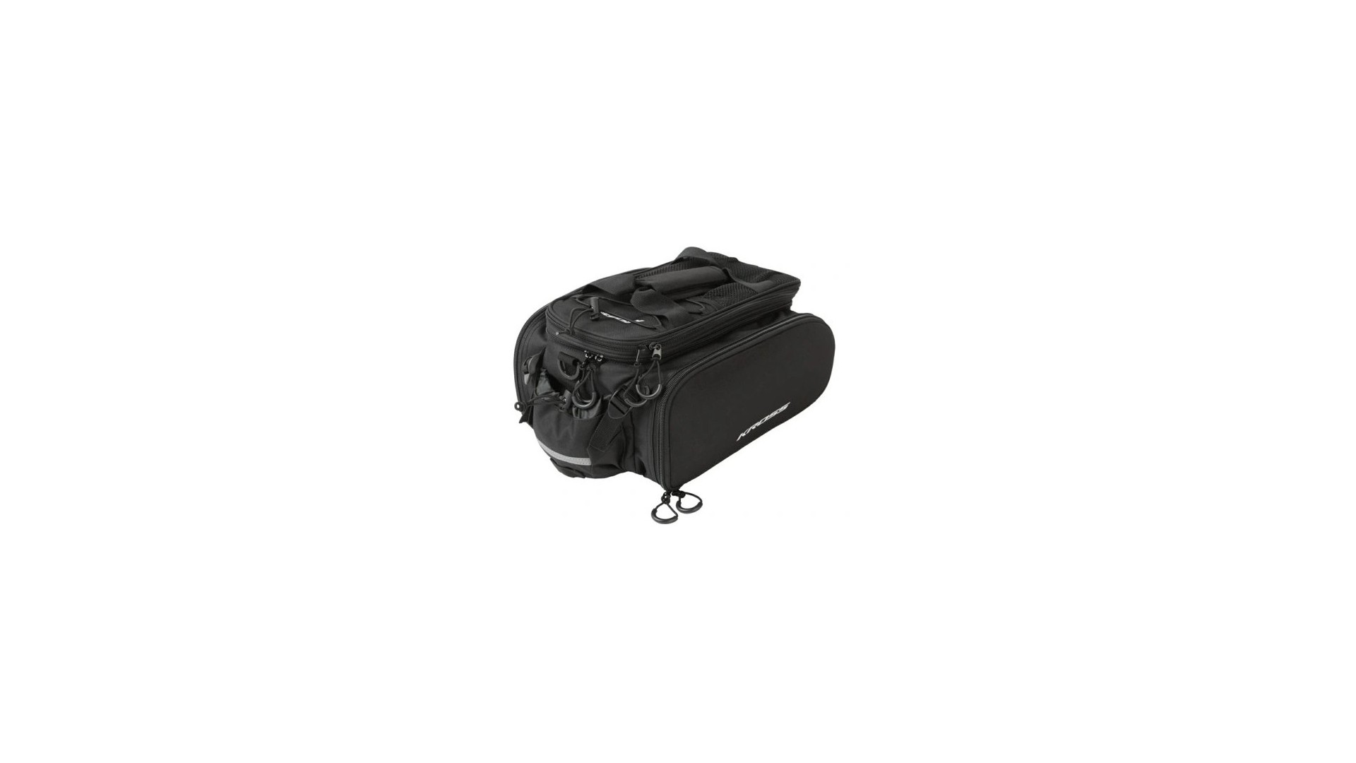 Sakwa rowerowa KROSS Roamer Trunk Bag Carry More na bagażnik czarna - T4CTO000044