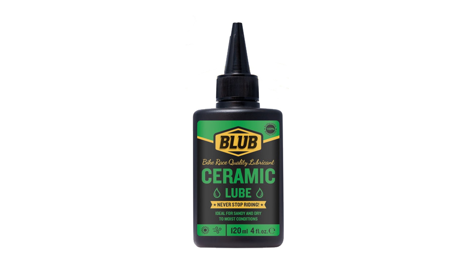 Olej BLUB CERAMIC, do warunków suchych, mokrych, piaszczystych 120ml (80 aplikacji) - BL-1007