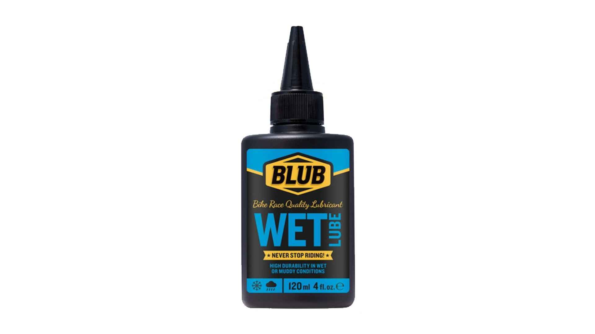 Olej BLUB WET, do warunków mokrych, błotnistych, 120ml (80 aplikacji) - BL-1003