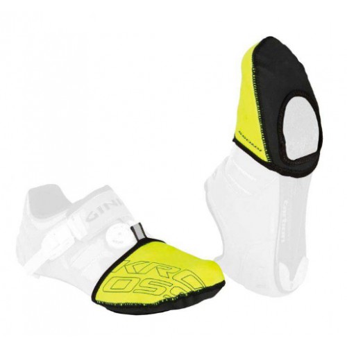 Ochraniacze na czubki butów KROSS neonowe żółte S/M - T4COD000035SMYL