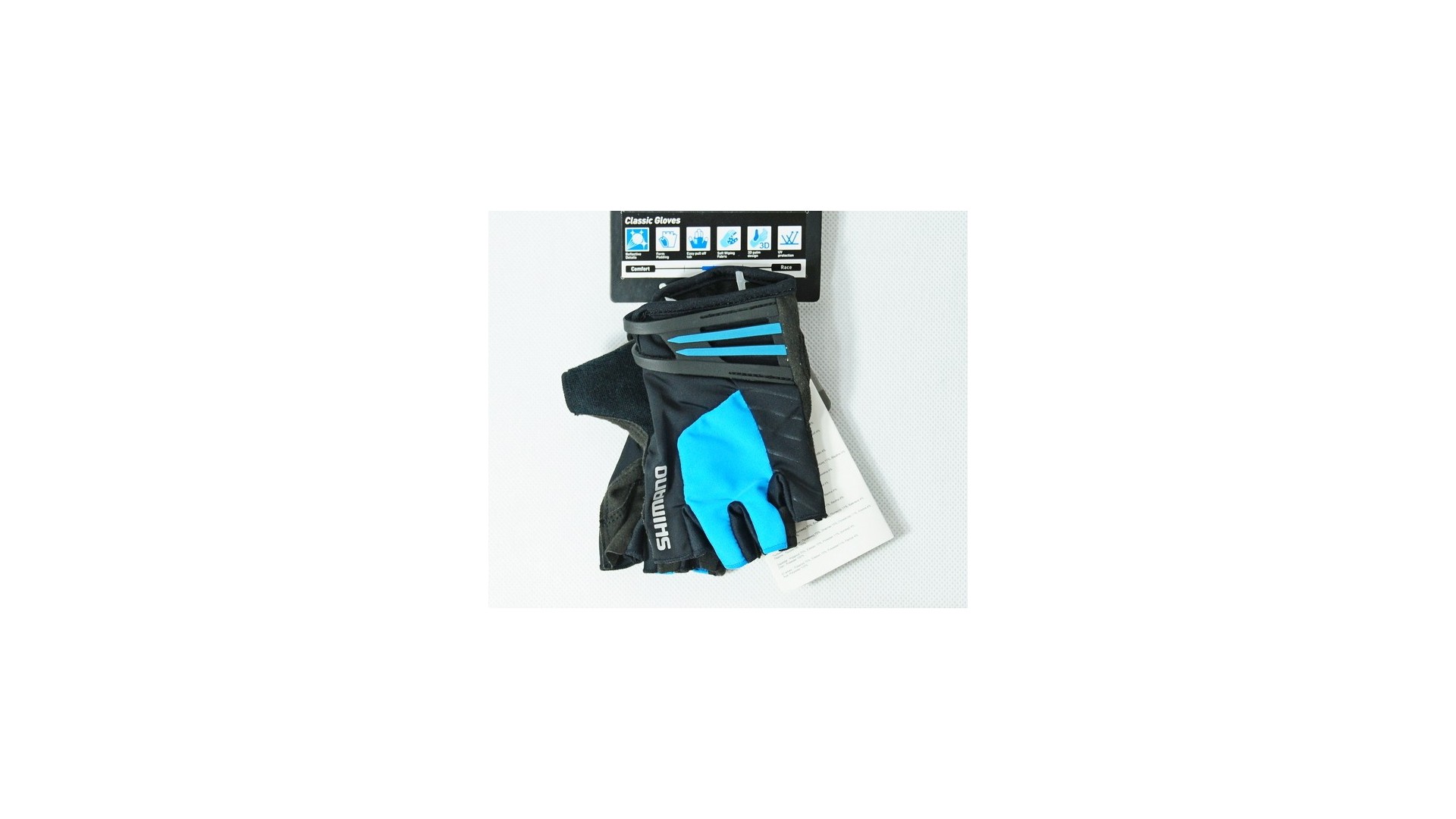 Rękawiczki Shimano Classic Gloves niebieskie r.M - CWGLBSPS11YH3