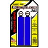 Chwyty kierownicy ESI GRIPS - Racers Edge-kolor niebieski - GSZ03