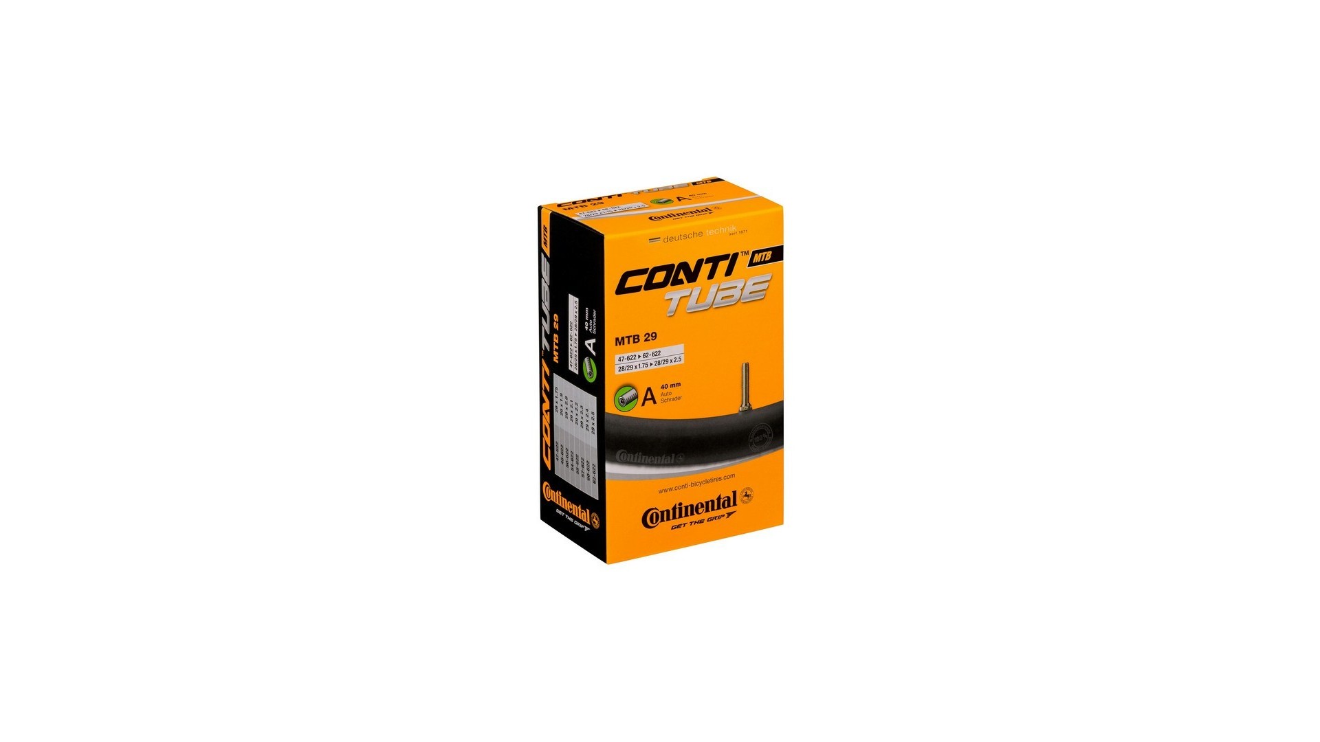 Dętka Continental MTB 28/29 wentyl 40mm auto 47/62-622 (luz) - CO0182171