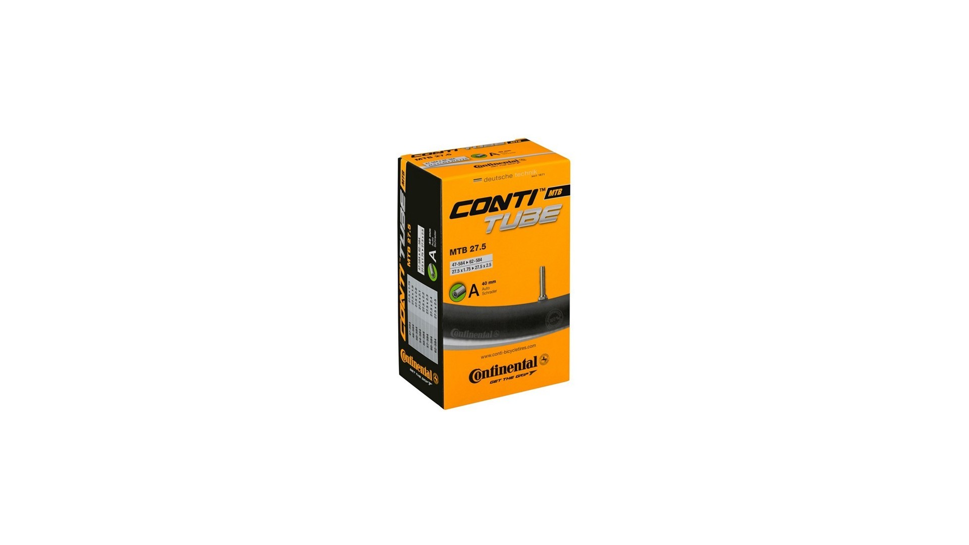 Dętka Continental MTB 27.5 wentyl auto 40mm 200g - CO0182331